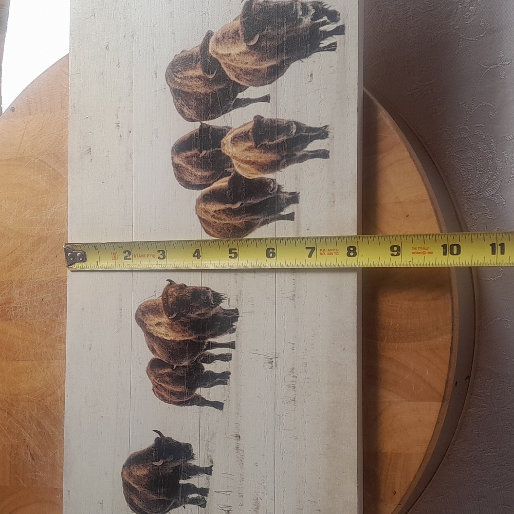 Buffalo Herd Wall Art Decor - Picture 3 of 4